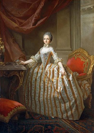 Laurent Pecheux Portrait of Princess Maria Luisa of Parma